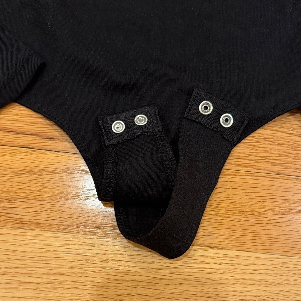 Mesh Black long-sleeve Bodysuit - Picture 4 of 7